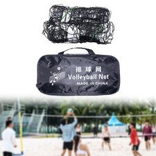 Rete da pallavolo portatile per allenamento, set da pallavolo per parco,