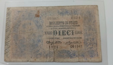 Banconota 10 Dieci Lire 1888