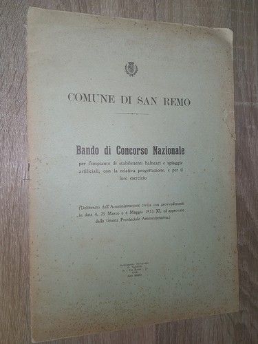 Comune san remo - comune, bando