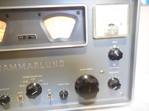 Vintage hammarlund 100c one - hammarlund, hq-100c