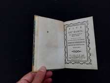 libro antico VITE DE' SANTI