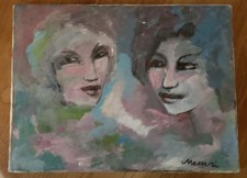 MINO MACCARI, Olio Su Tela, 30x40