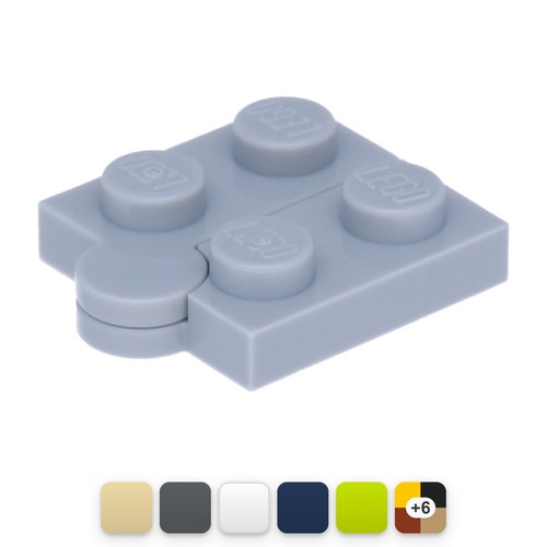 Lego cerniera piastra 1x4 - 5x,