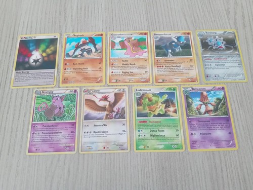 Lotto carte pokemon - carte, "vari