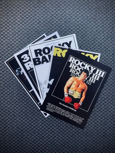 Set locandine cult rocky - locandine,