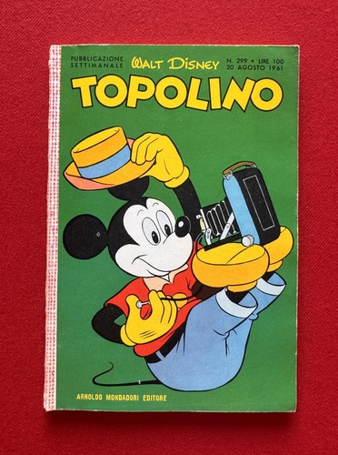 Topolino 299 prima edizione - topolino,