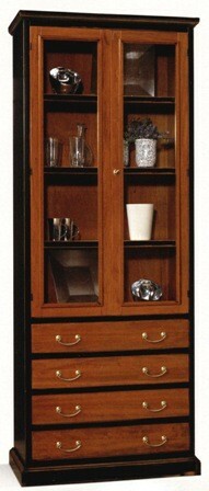 Libreria vetrina modulare - libreria,