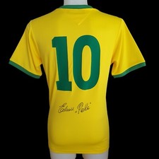 Maglia maglia Pelé firmata
