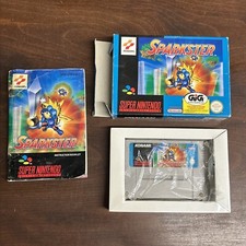 Super Nintendo SNES SPARKSTER GIG  PAL Completo Book Con Scotch