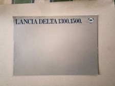 LANCIA DELTA 1300 1500 BROCHURE DEPLIANT PIEGHEVOLE PUBBLICITA'
