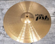 Batteria Paiste PST5 18" Rock Crash Bronze Cymbal Drums •OTTIME CONDIZIONI•