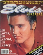 Elvis 2000 Elvis Presley Starlog Magazine 65th Birthday Celebration, Used Condit