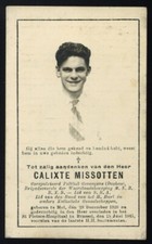 santino luttino militare-avis de deces soldat -sterbebild MISSOTTEN 1945