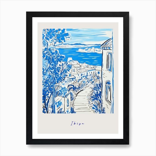 Ibiza spagna blu - blu, mediterraneo