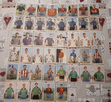 Lotto 45 Figurine Calciatori Sidam anni 60
