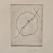 Lucio Fontana Acquaforte