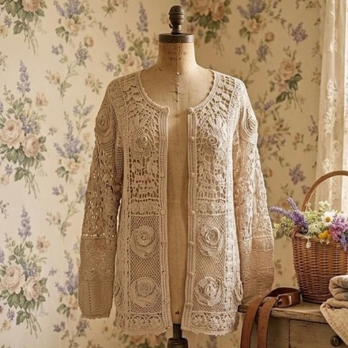 Maglione cardigan vintage