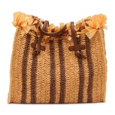 O3535 BORSA DONNA GIANNI CHIARINI MARCELLA CLUB WOMAN RAFFIA BAG 38x31x16 cm