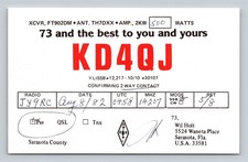 Ham Radio QSL KD4QJ a JY9RC
