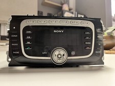 FORD RADIO GALAXY FOCUS MONDEO SMAX TRANSIT SONY STEREO DAB CD Con Codice Di Sul
