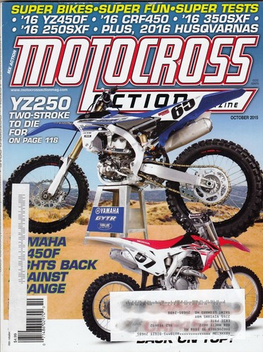 Motocross action october - action,