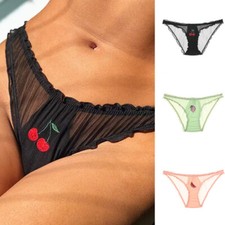 Slip donna pizzo volant vita