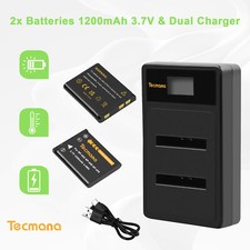 2x NP-45 45A NP45S batteria +