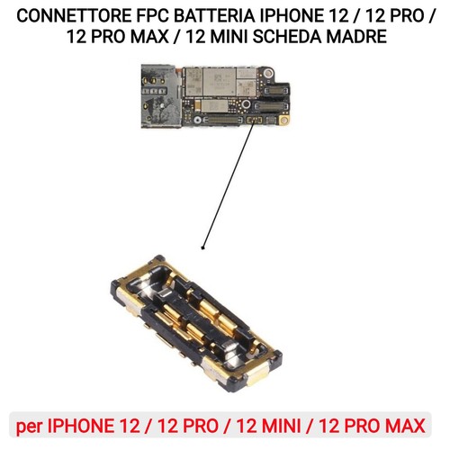 Connettore fpc batteria iphone - fpc,