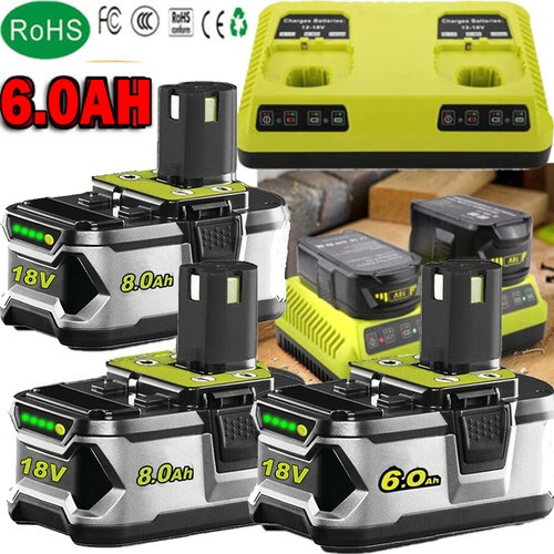 0ah per batteria ryobi - 6,0ah,