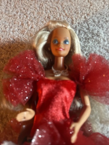 Barbie vintage happy holidays - barbie,