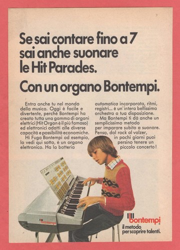 Bontempi organo anno - organo,