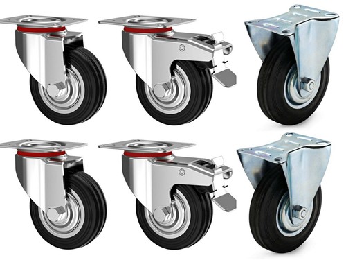 4ruote per carrello rotella - 4ruote, 75