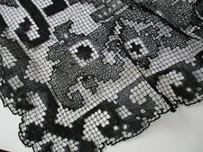 Antico velo nero da donna  in