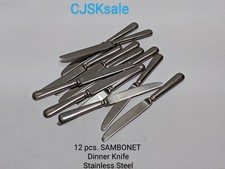 12 pcs. SAMBONET Dinner Knife