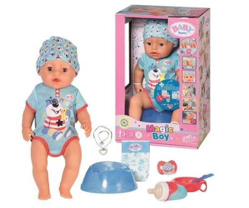Bambola baby born magic boy - born, 43