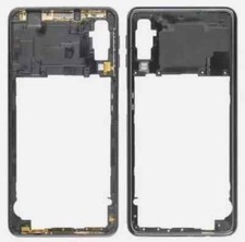 Cornice Scocca Middle Frame per Samsung Galaxy A7 2018 blu