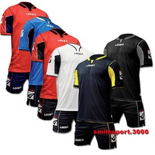 COMPLETO CALCIO CALCETTO KIT LEGEA VENTO Con CALZE E NUMERO OMAGGIO!