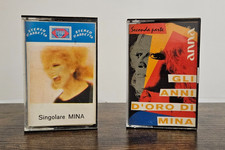 Lotto di 2 cassette di Mina