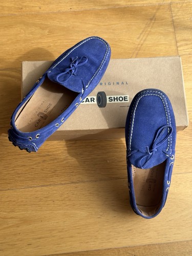Mocassini car shoe blue - mocassini,