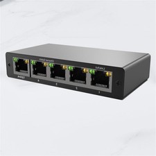 Switch di rete Gigabit Ethernet 4 porte 10/100/1000Mbps compatibile con PC portatile