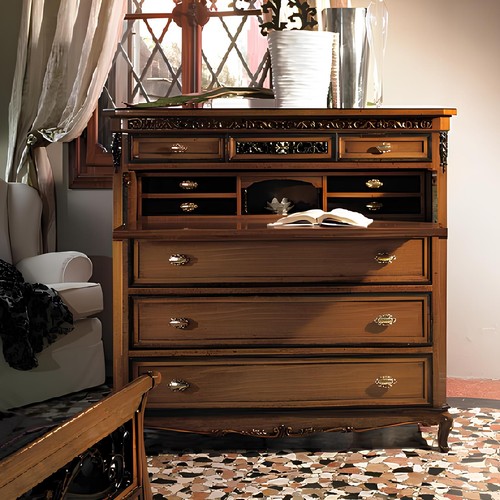 Comò segreteria legno