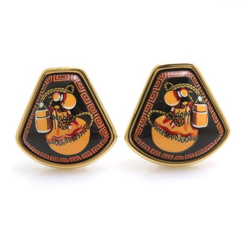 Orecchini cloisonne hermes - orecchini,