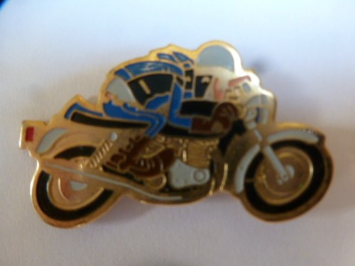 Pin biker triumph 650 - pin,