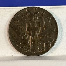 C.10 CENTESIMI 1942 COIN VINTAGE MONETA