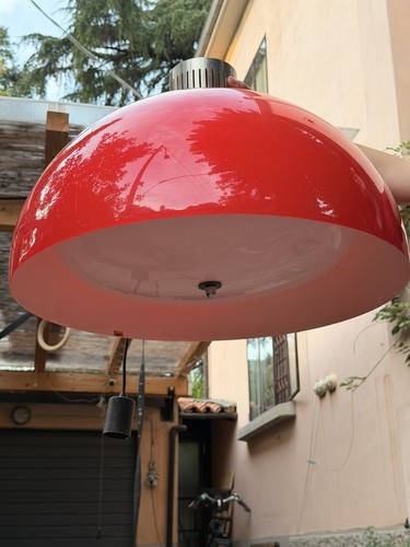 Lampadario vintage rosso - 58, cm