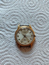 Avia 15 Jewels Mens Winding watch Sub Seconds Rare Dial Gd Working Condition 