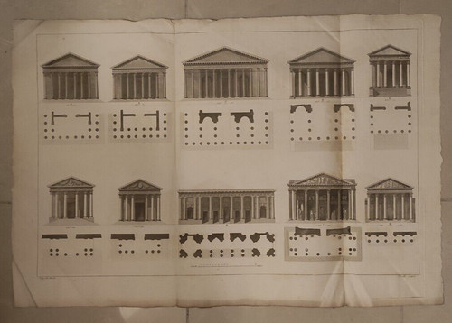 Architettura tempi piante - architettura,