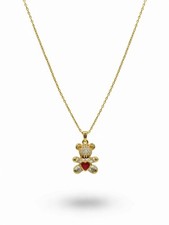Collana orsetto gold - collana,