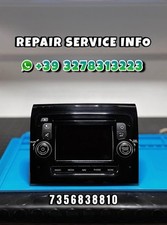 7356838810 RIPARAZIONE RADIO NAVIGATORE UCONNECT FIAT DUCATO CITROEN PEUGEOT