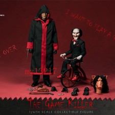 Horror Movie Saw Jigsaw Puppet